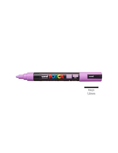 Marcador Uniball Posca PC-5M 1,8mm Lavanda 1un