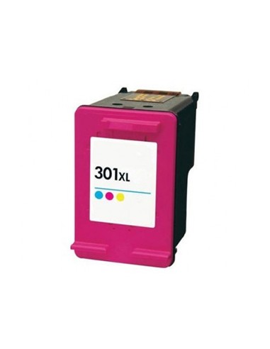 Tinteiro Compatível HP 301XL Cor CH564EE 6ml 330 Pág.