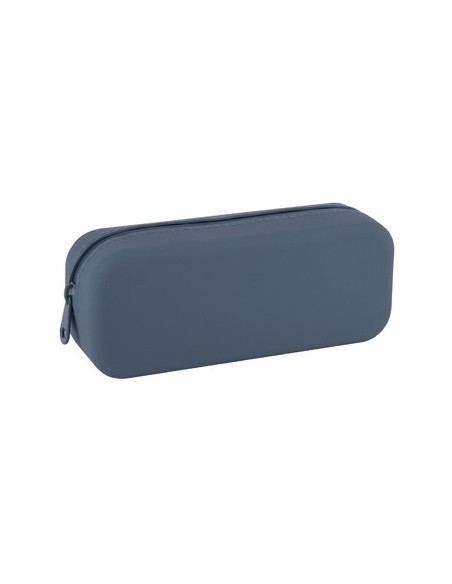 Estojo Silicone Up North com Fecho Azul Cinza Apli