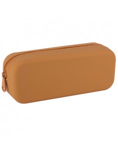 Estojo Silicone Up North com Fecho Mostarda Apli