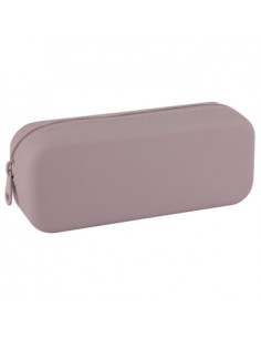 Estojo Silicone Up North com Fecho Beje Apli