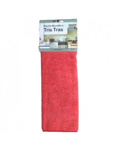 Pano Microfibras 30x40cm Vermelho 1un