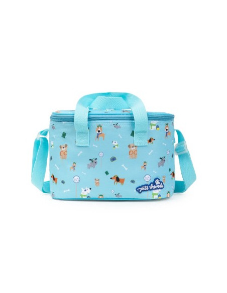 Lancheira Ambar Dog Person Blue