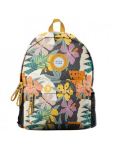 Mochila Escolar Ambar Lola Teen Moonflower 25L