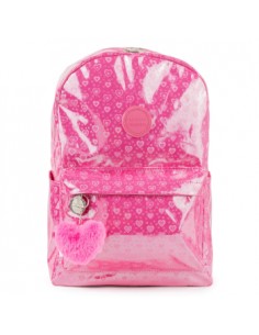 Mochila Escolar Ambar Holo Teen Moonflower 25L