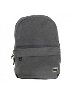 Mochila Escolar Ambar Cinza Overtake 25L