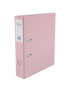 Pasta Arquivo c/Rado Ambar Classroom Mates L/L Pastel Salmão