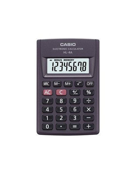 Calculadora de Bolso Casio HL4A 8 Digitos
