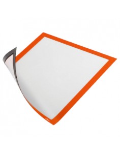 Bolsa Magnética A4 Laranja Duraframe 5un