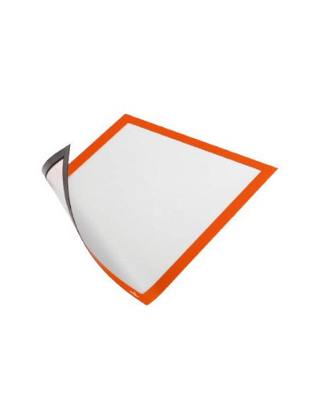 Bolsa Magnética A4 Laranja Duraframe 5un