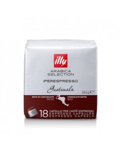 Café Cápsulas IperEspresso ILLY Guatemala Pack 18un