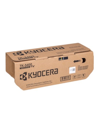 Toner Kyocera TK-3400 Preto 1T0C0Y0NL0 12500 Pág.