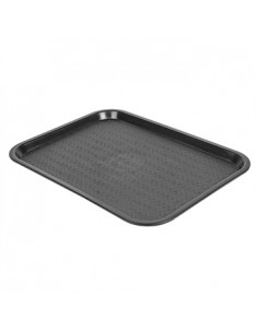 Bandeja Fast Food 30,4x41,4cm PP Preto