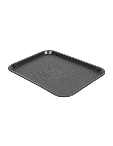 Bandeja Fast Food 30,4x41,4cm PP Preto