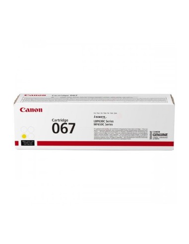 Toner Canon 067 Amarelo 5099C002 1250 Pág.