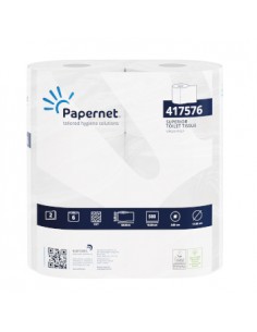 Papel Higiénico Doméstico 50mts 2Fls PAPERNET 6 Rolos