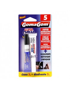 Cola Rápida 3g Instantânea + Dissolvente 1g Blister