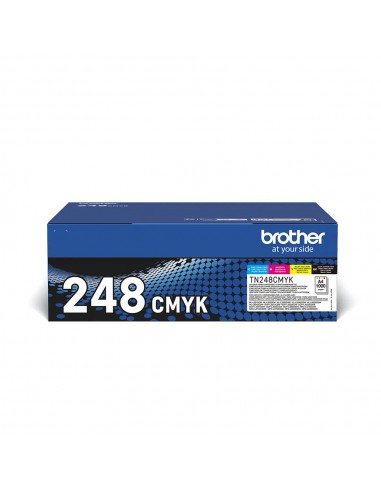 Pack Toners Brother TN-248VAL 4 Cores 1000 Pág.