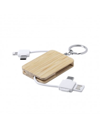 Cabo Carregador Porta-Chaves USB MicroUsb USB-C Lightning