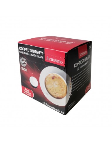 Café Cápsulas p/Delta Q CoffeeTherapy Fortissimo 40un