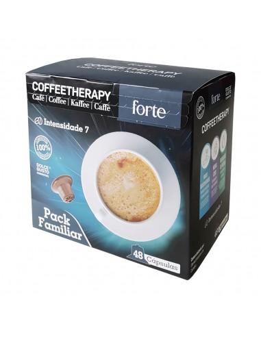 Café Cápsulas p/DG CoffeeTherapy Forte 48un