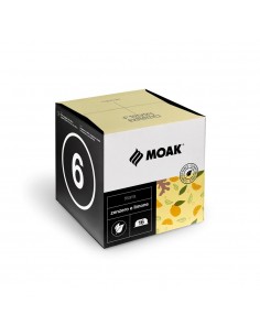 Chá Cápsulas ForYou MOAK Gengibre e Limão 16un