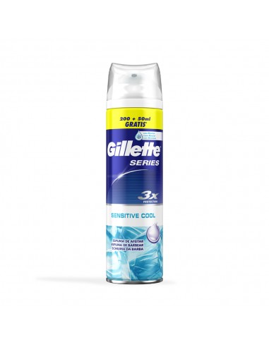 Espuma Barbear GILLETTE Series Sensitive Cool 250ml