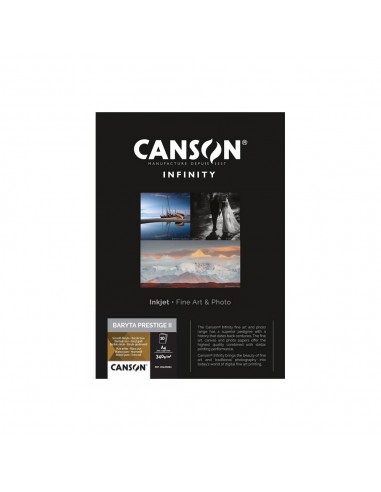 Papel 340gr Canson Infinity Baryta Photograph A4 Gloss 10fls