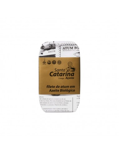 Filete Atum Santa Catarina Azeite Bio 120g