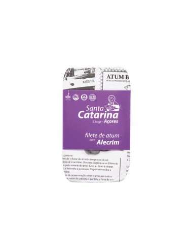 Filete Atum Santa Catarina c/Alecrim 120g