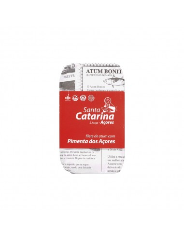 Filete Atum Santa Catarina c/Pimenta Açores 120g