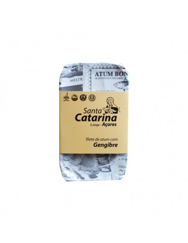 Filete Atum Santa Catarina c/Gengibre Açores 120g