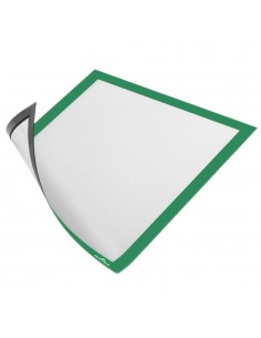 Bolsa Magnética A4 Verde Duraframe 5un