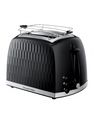 Torradeira RUSSELL HOBBS Honeycomb Preta