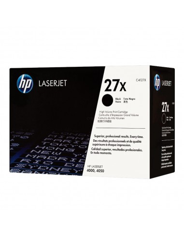 Toner HP 27X Preto C4127X 10000 Pág.