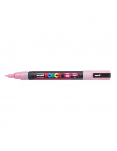 Marcador Uniball Posca PC-3ML 0,9mm Rosa Glitter (L7) 1un