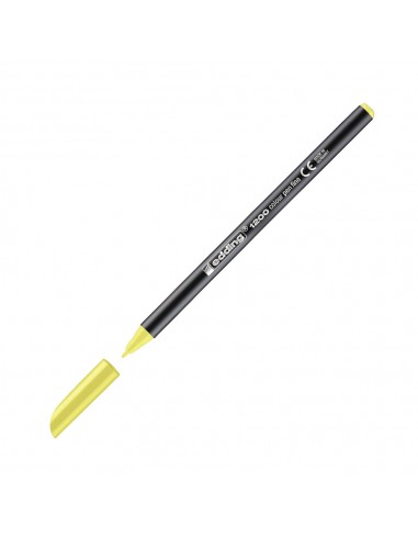 Marcador Médio Amarelo Fluorescente 1mm Edding 1200 1un