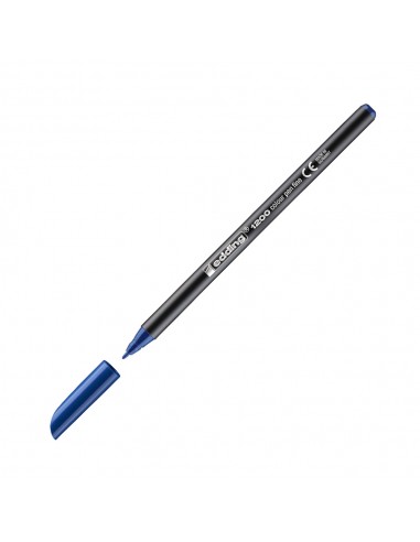 Marcador Médio Azul Aço 1mm Edding 1200 1un