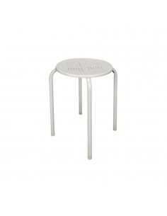 Banco Empilhável Branco 45x29cm