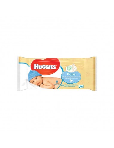 Toalhitas Huggies Pure 56un