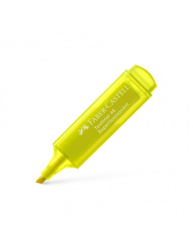 Marcador Fluorescente Amarelo Textliner 46 Faber 10un