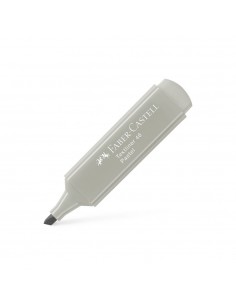 Marcador Fluorescente Cinza Pastel Textliner 46 Faber 10un