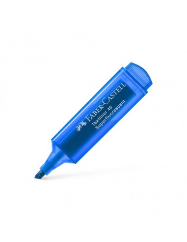 Marcador Fluorescente Azul Textliner 46 Faber 10un