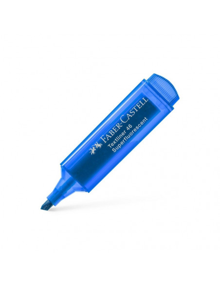 Marcador Fluorescente Azul Textliner 46 Faber 10un