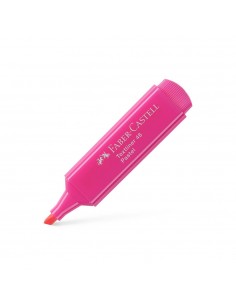 Marcador Fluorescente Rosa Pastel Textliner 46 Faber 10un