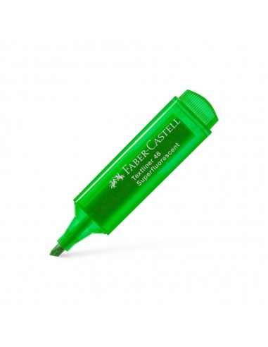 Marcador Fluorescente Verde Textliner 46 Faber 10un