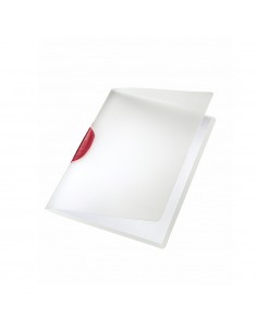 Classificador Clip Lateral Leitz Color Clip Vermelho