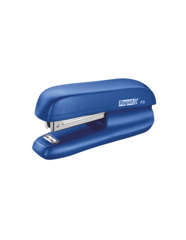 Agrafador Mini Nº10 10 Folhas Rapid F5 Azul