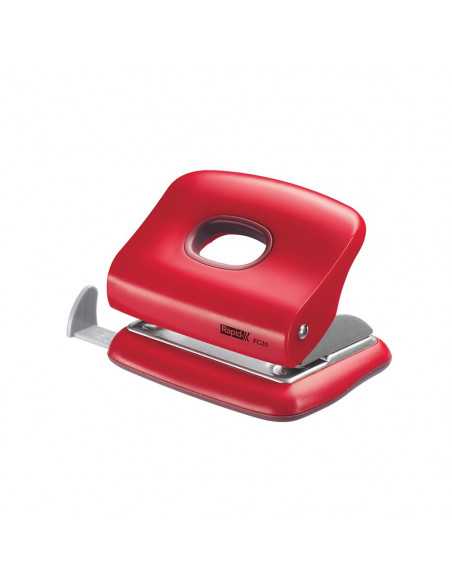 Furador 20 Folhas Rapid FC20 Fashion Vermelho