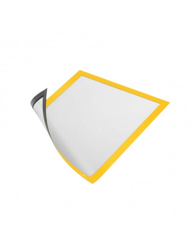 Moldura Magnética Duraframe A4 Amarelo 4869-04 5un